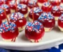 Red, White, and Blue Drunken Cherries