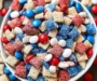Red, White, and Blue Muddy Buddies