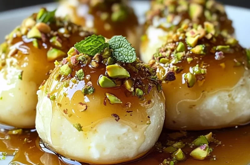 Ricotta Pistachio Honey Bites: A Wonderful Ultimate Dessert Recipe