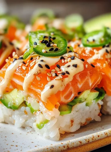 Salmon Crispy Rice