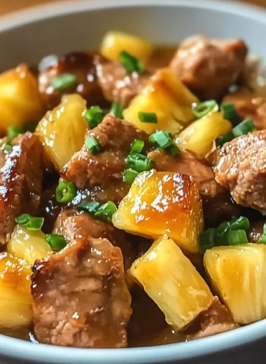 Slow Cooker Pineapple Pork Recipe | Easy & Delicious