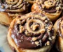 “Snickers” Cinnamon Rolls