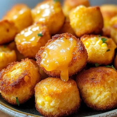 Southern-Style Honey Butter Cornbread Poppers