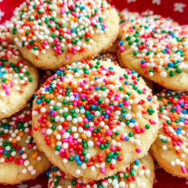 Sprinkle Sugar Cookies