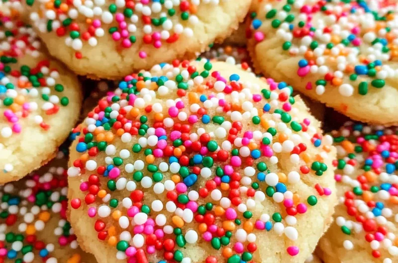 Sprinkle Sugar Cookies