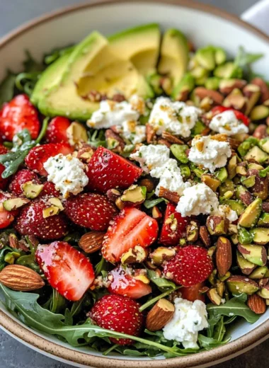 Strawberry Crunch Salad