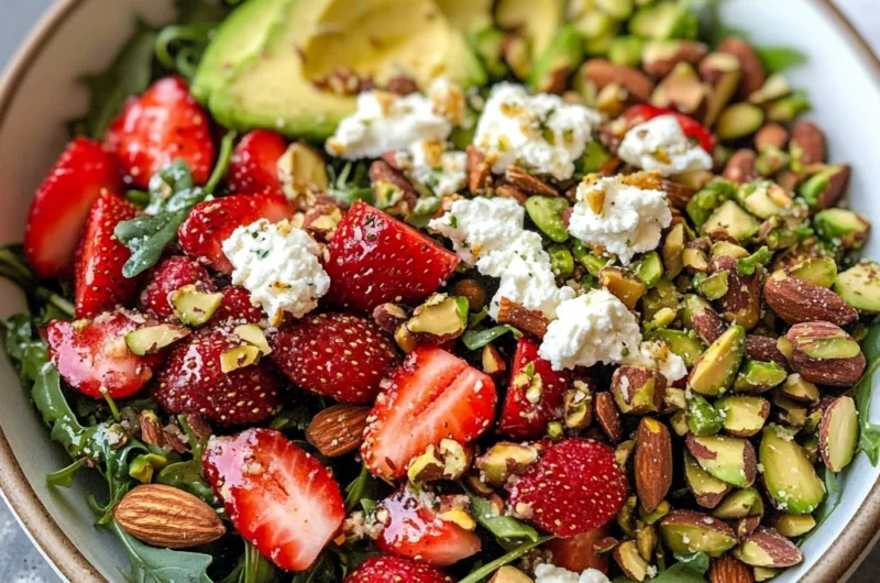 Strawberry Crunch Salad