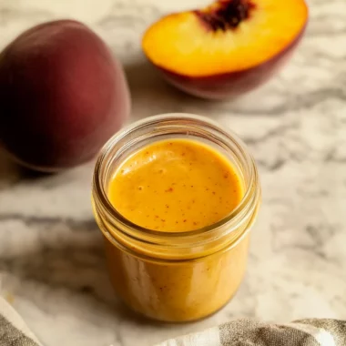 Sweet Peach Salad Dressing