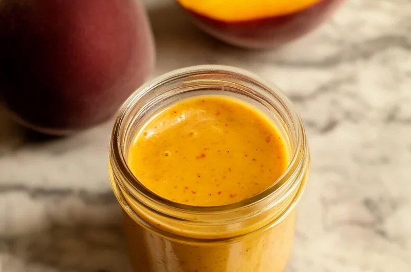 Sweet Peach Salad Dressing