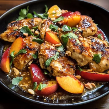 Thai Peach Chicken