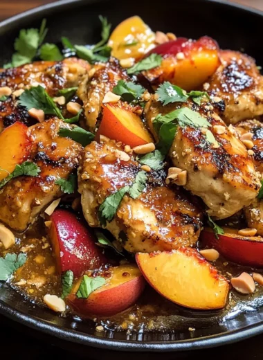 Thai Peach Chicken