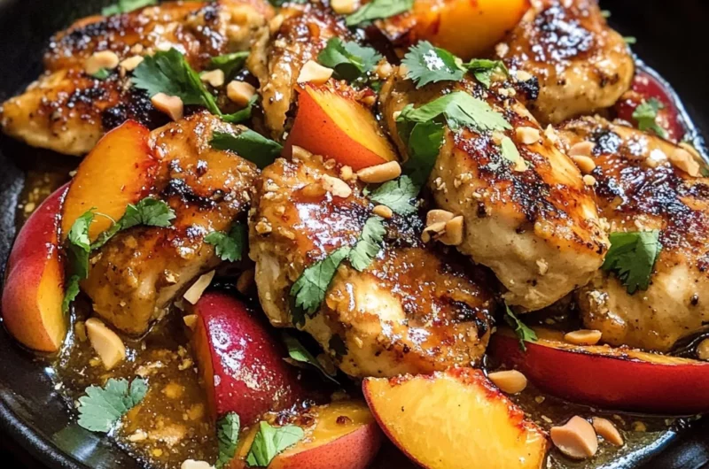 Thai Peach Chicken