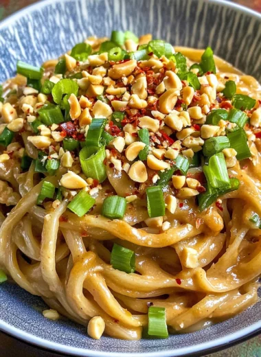 Thai Peanut Noodles Recipe