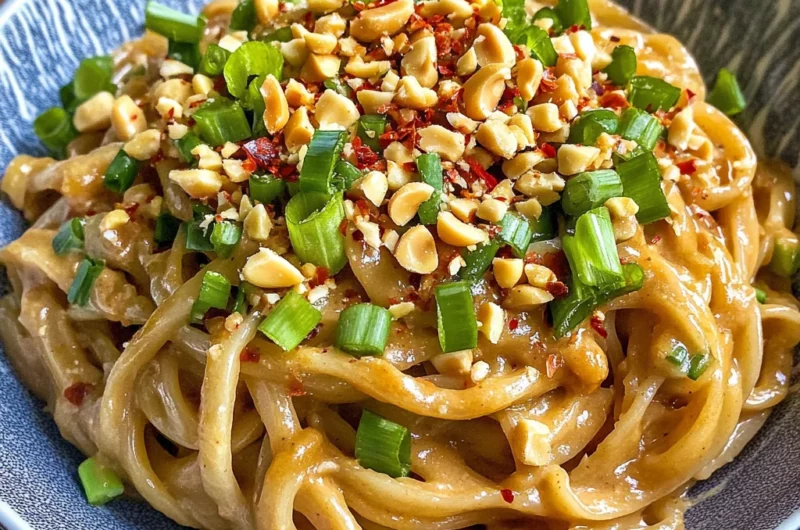 Thai Peanut Noodles Recipe