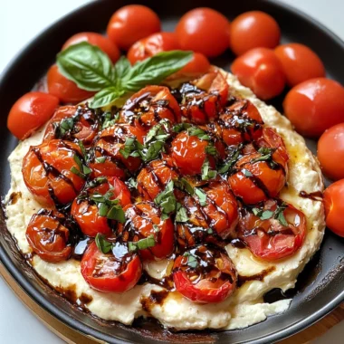 Three-Cheese Tomato Bruschetta Dip Recipe