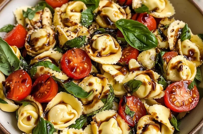 Tortellini Caprese Salad