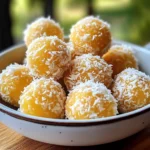 Tropical Pineapple Coconut Balls