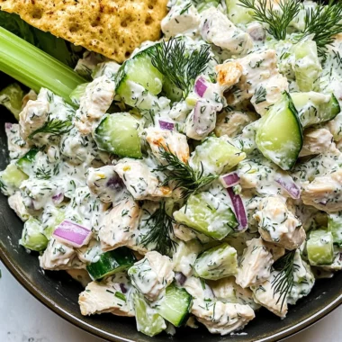 Tzatziki Chicken Salad