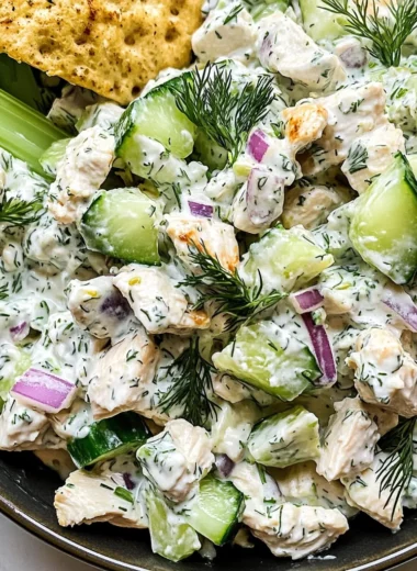 Tzatziki Chicken Salad