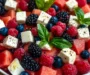 Watermelon Blueberry Salad