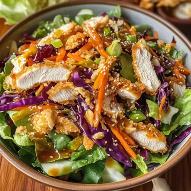 Asian Chicken Crunch Salad: A Delightful Culinary Experience