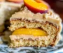 Best Peach Cake with Brown Sugar Frosting
