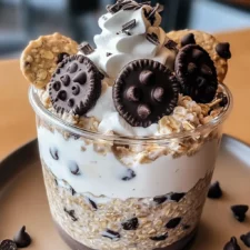 Cookies and Cream Overnight Oats