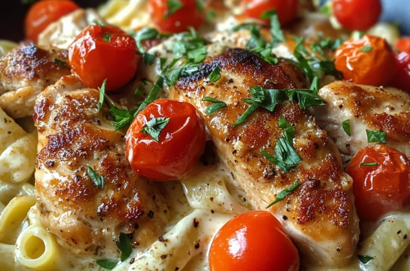 Cajun Ranch Chicken Alfredo Skillet