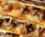 Cheesy Beef Quesadillas