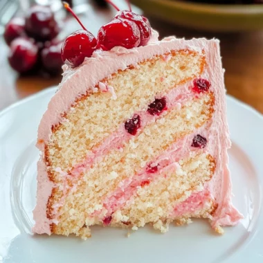 Cherry Almond Cake