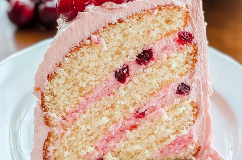 Cherry Almond Cake