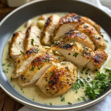 Chicken in White Wine Sauce