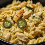 Creamy Jalapeño Popper Chicken Pasta