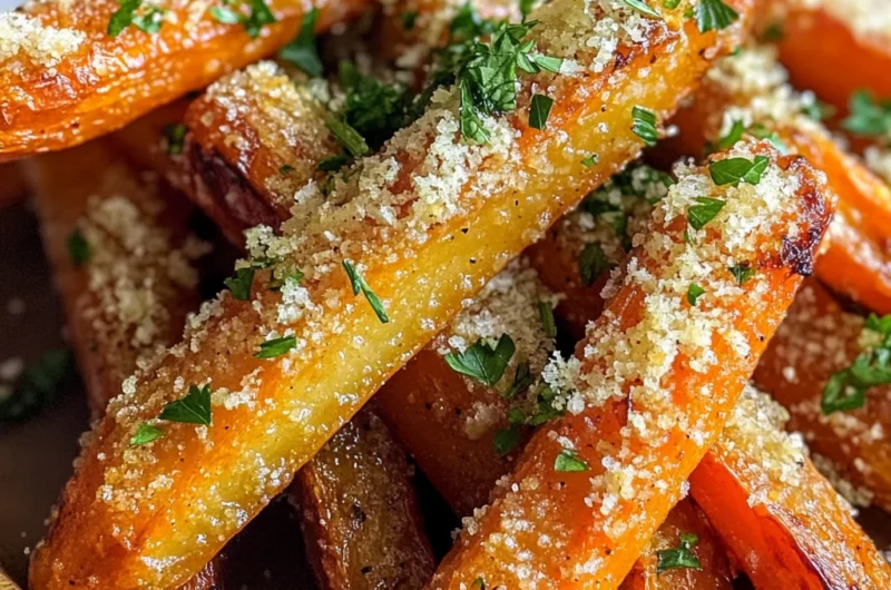 Crispy Parmesan Carrots