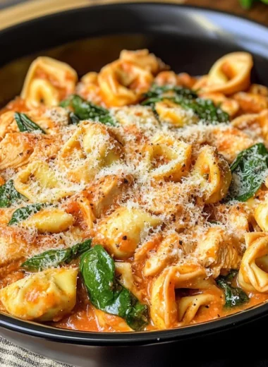 CrockPot Chicken Tortellini