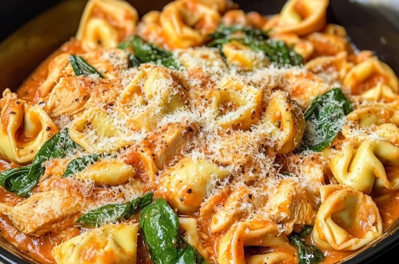 CrockPot Chicken Tortellini