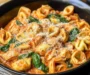 CrockPot Chicken Tortellini