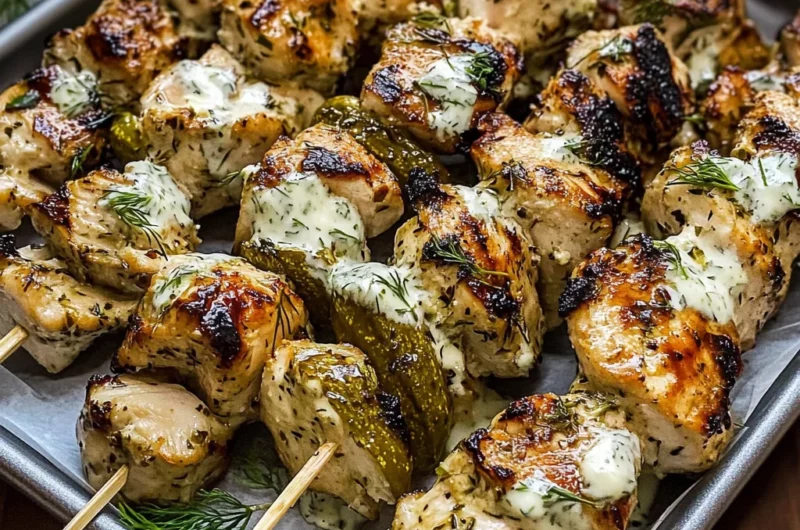 Dill Pickle Ranch Skewers