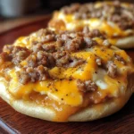 English Muffin Breakfast Pizza