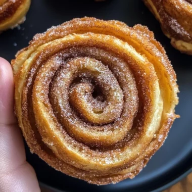 Flaky Cruffins with Sweet Cinnamon Sugar Filling