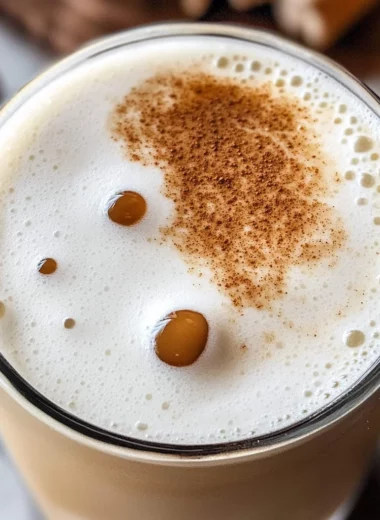 Gingerbread Chai Latte