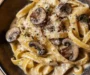Gorgonzola Truffle Cream Sauce with Mushrooms