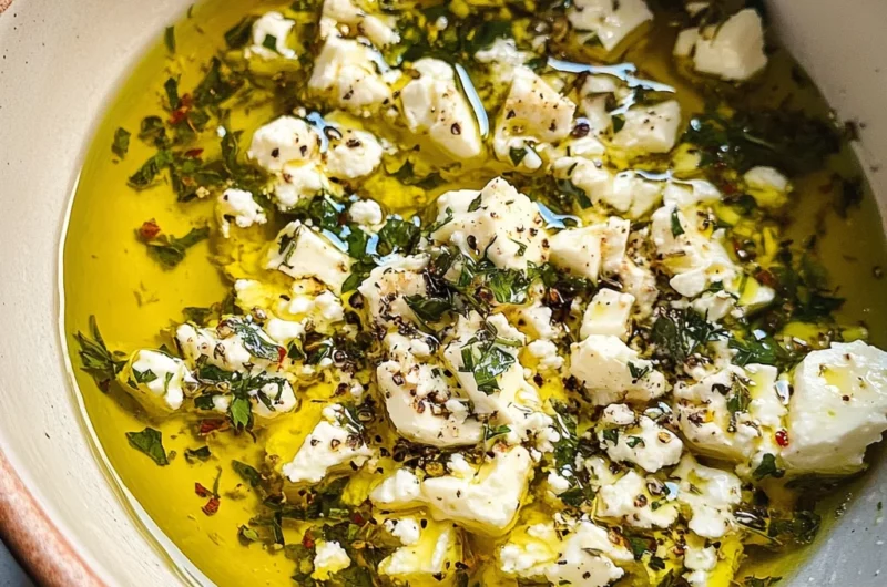 Herb and Feta Olive Oil Dip