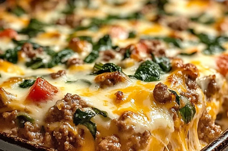 High Protein Ground Turkey Casserole