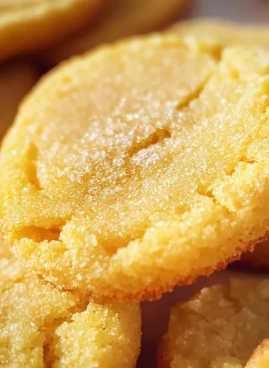 Honey Cornbread Cookies
