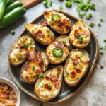 Jalapeno Popper Potato Skins