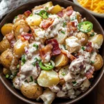 Jalapeno Popper Roasted Potato Salad