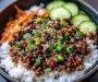 Korean Ground Beef Rice Bowls