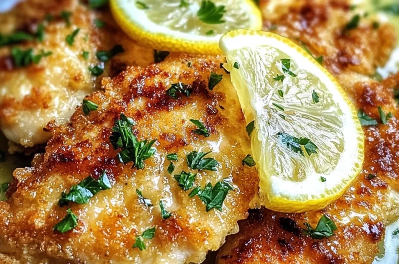 Lemon Chicken Romano: Crispy Delight for Cozy Dinners