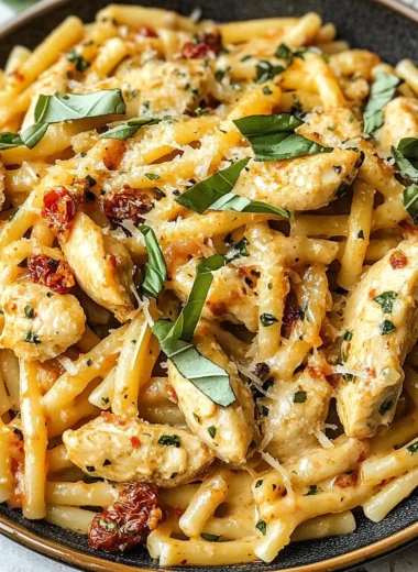 Marry Me Chicken Pasta
